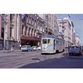 Phoenix tram No. 551 in Queen Street - 1964