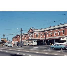 Tram No. 433 at South Brisbane Station - 1968