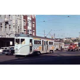 Tram No. 547 at Petrie Bight - 1968