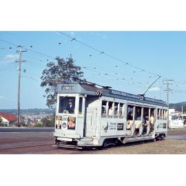 Tram No. 293 on Old Cleveland Road, possibly Camp Hill - 1968