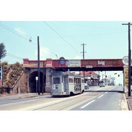 Tram No. 385 on Lutwyche Road, Windsor - 1968