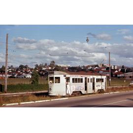 Tram No. 510 on Beaudesert Road, Moorooka - 1969