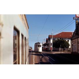 Tram No. 452 on New Farm Park Line - 1969