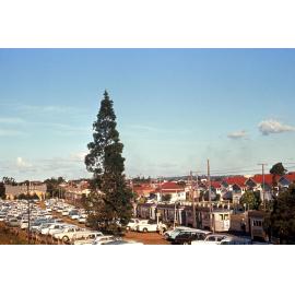 Trams parked at Lancaster Road terminus, including No. 534 and No. 472 - 1969