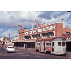 Tram No. 513 on Ipswich Road, Woolloongabba - 1969