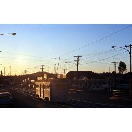 Tram No. 489 on Sandgate Road, Albion, near Breakfast Creek - 1969