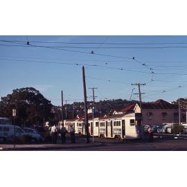 Tram No. 493 on Agnes Street, Albion - 1969