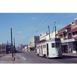Tram No. 503 on Stanley Street, South Brisbane - 1969