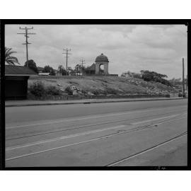 Windsor War Memorial Park from Lutwyche Road, Windsor - 1952