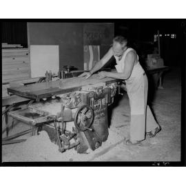 Planing machine Stanley Street Depot - 1952