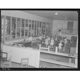 City Hall kindergarden play area - 1949