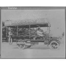 First motor bus operated by Brisbane City Council