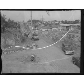 Corner of Webster and Kitchener Road, Stafford Heights - 1963