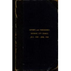 Council Minutes and Proceedings, July 1949 - June 1950