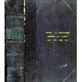 Council Minutes and Proceedings, July 1951 - June 1952