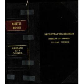 Council Minutes and Proceedings, July 1962 - June 1963