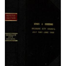 Council Minutes and Proceedings, July 1967 - June 1968