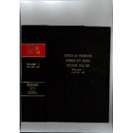 Council Minutes and Proceedings, July 1979 -Dec 1979