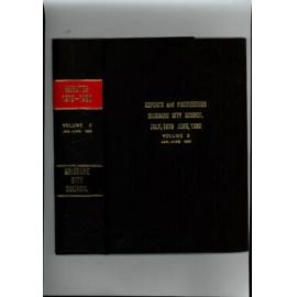 Council Minutes and Proceedings, Jan 1980 - June 1980