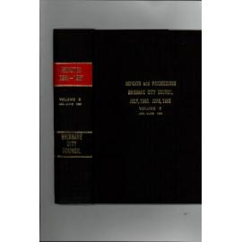 Council Minutes and Proceedings, Jan 1981- Jun 1981