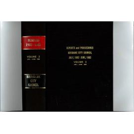 Council Minutes and Proceedings, Feb 1983 - June 1983