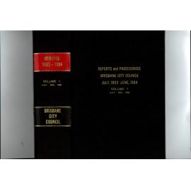 Council Minutes and Proceedings, Aug 1983 - Dec 1983