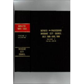 Council Minutes and Proceedings, Jan 1986 - July 1986