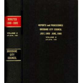 Council Minutes and Proceedings, July 1988 - June 1989 Vol 2