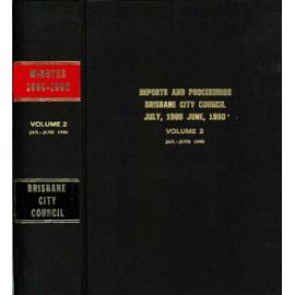 Council Minutes and Proceedings, July 1989 to June 1990 Vol. 2 Jan - June 1990