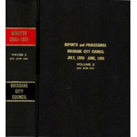 Council Minutes and Proceedings, July 1990 to June 1991 Vol. 2 Jan - June 1991