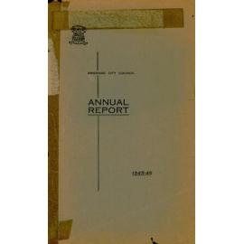 Annual Report Brisbane City Council 1945-1946