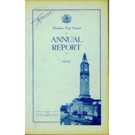 Annual Report Brisbane City Council 1960-1961