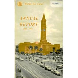 Annual Report Brisbane City Council 1965-1966