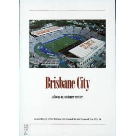 Annual Report Brisbane City Council 1993-1994
