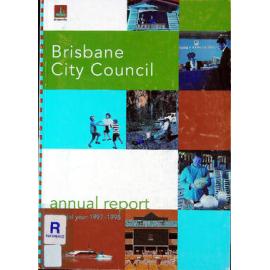 Annual Report Brisbane City Council 1997-1998