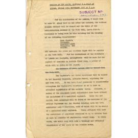 Greater Brisbane - Mayor Jolly's announcement of Start September 1925 