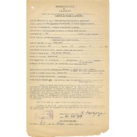 Ukrainian Club licensing file for community hall