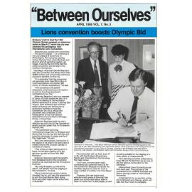Between Ourselves April 1986