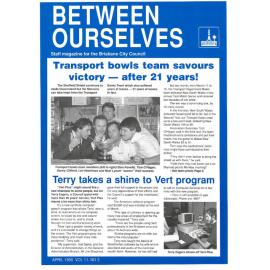 Between Ourselves April 1990