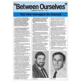 Between Ourselves February 1986