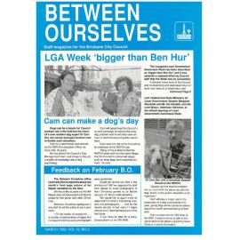 Between Ourselves March 1989