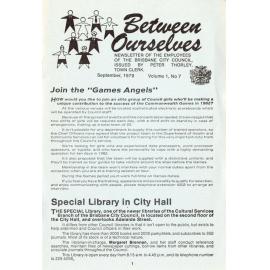 Between Ourselves September 1979