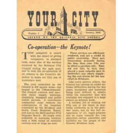 Your City - Ratepayer's Newsletter 1945 - 1948 