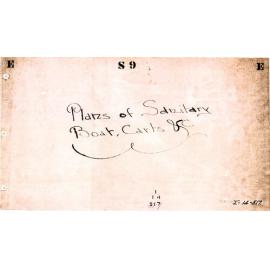 Plans Sanitary Vehicles and Wharf North Quay 1880 - 1935