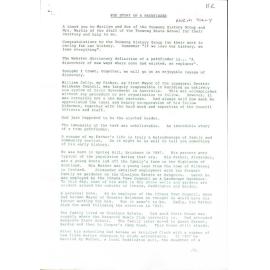 Talk by Norman Jolly re William Jolly 