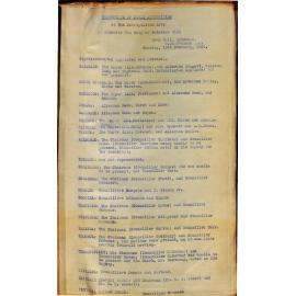 Minutes related to Greater Brisbane Bill, Conference of Local Authorities 1924