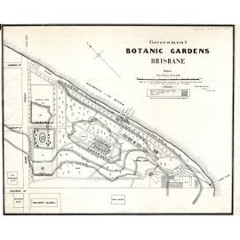 Plan City Botanic Gardens 1893
