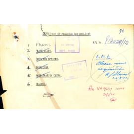 Sherwood Arboretum History File 1970 - 1972