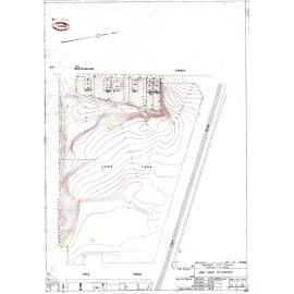  Lang Park Topographical maps showing regrading and upgrades following Military Occupation - 1945