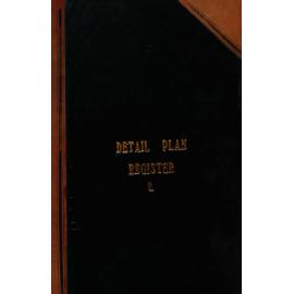 Detail Plan Index Register 1622-1975